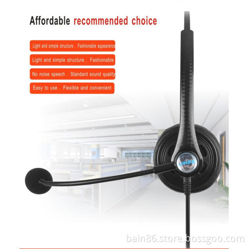 T11 over-ear noise-reducing call center headset